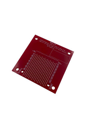 Red Multi-Layer Camera PCB Copper Thickness Is 6oz Blind Hole Board