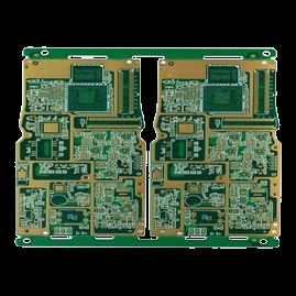 3OZ Copper Thickness 6-Layer Fr4 PCB with HASL Green Solder Mask and Flying Probe Test