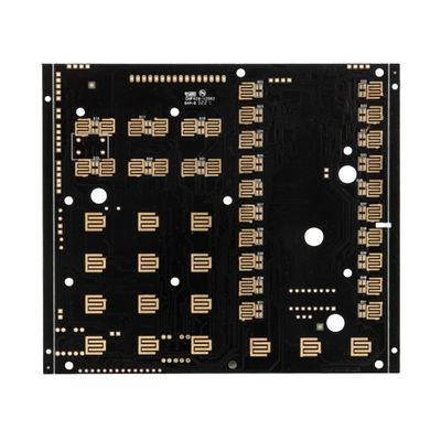 Thick Copper Plate 3OZ 8-layers Of Immersion Gold Communication Electronics