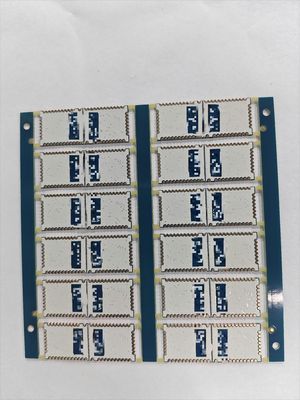 2-Layer High Frequency PCB ROGERS 4003C Gold Plated Blue Solder Mask PCB