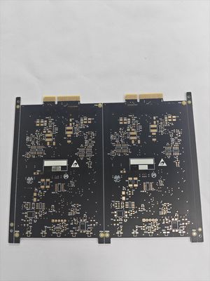 Black Immersion Silver 6-Layer Multi-Layer Circuit Board For CCTV Camera