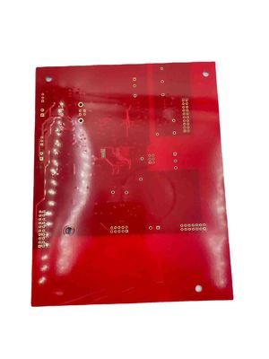 Custom Multilayer FR4 High Frequency Pcb With OSP And Black Screen Printed Test Fixture