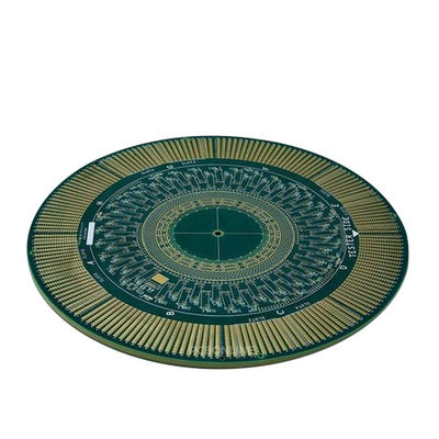 100mm*100mm 6-Layer Circuit Board Processing Green Oil White Characters